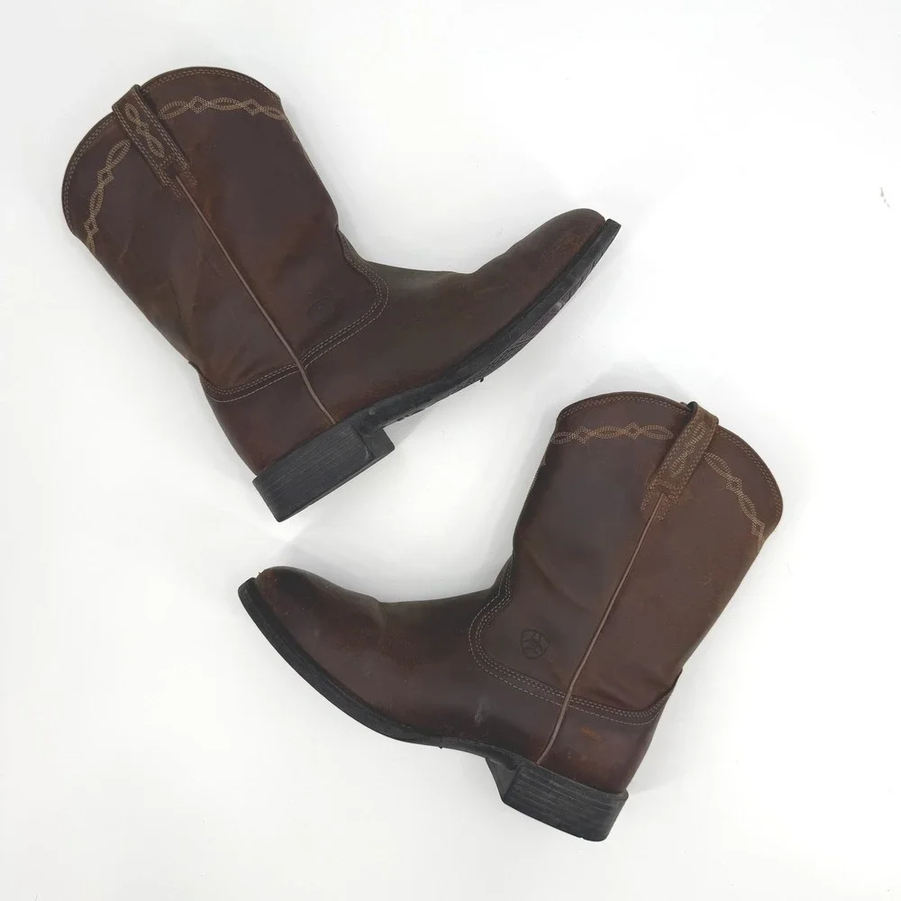 Ariat Men's Heritage Roper Western Boots Size 11D